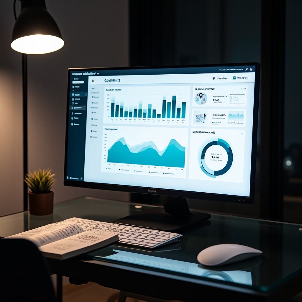 Grafici e report di occupazione per struttura ricettiva con dati mensili e annuali